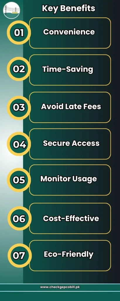 Key Benefits of Checking GEPCO Bill Online