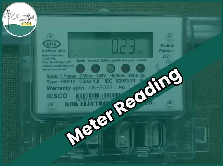 meter reading