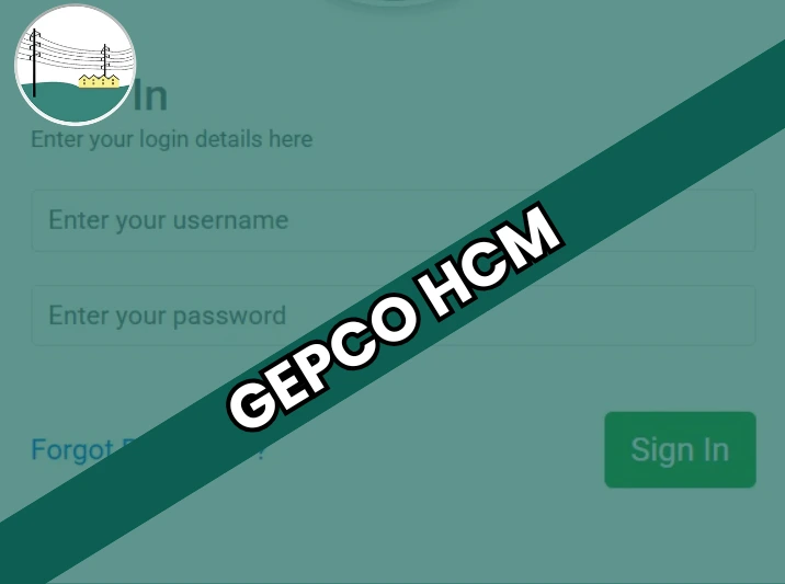 download GEPCO Salary Slip with GEPCO HCM portal